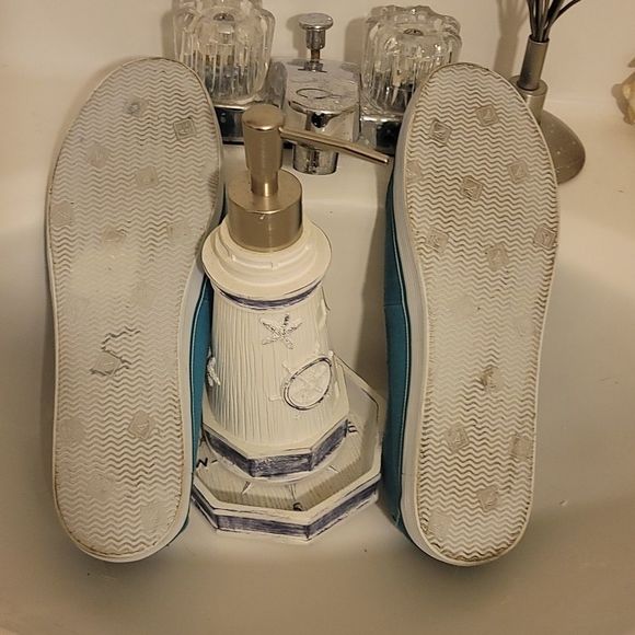 Sperry Top Siders, 7.5 sz. GORGEOUS Turquoise 😍. Comfy an Wicked Awesome! - Picture 6 of 6